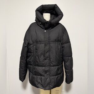 Point Zero Men's Black Puffer Jacket